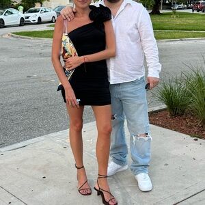 very beautiful and sexy mini dress